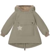 Mini A Ture Vinterjacka - Babywen Fleece - Vert