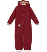 Mini A Ture Vinteroverall - Wanni Fleece - RÃ¶d Merlot