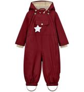 Mini A Ture Vinteroverall - Wisti Fleece - RÃ¶d Merlot