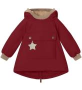 Mini A Ture Vinterjacka - Babywen Fleece - Red Marlot