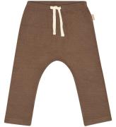 Petit Piao Byxor - Rib - Modal - Chocolate Brown