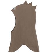 Racing Kids Balaclava - Dubbel - Brown Birch Bark m. Tack