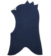 Racing Kids Balaclava - Ull/Bomull - Dubbel - Classic Navy m. T