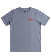 Quiksilver T-shirt - Omni Wave - Damm BlÃ¥ m. RÃ¶d