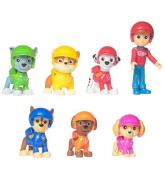 Paw Patrol Leksaksfigur - 7 st. - RÃ¤ddningshjul