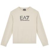 EA7 Sweatshirt - Whitecap GrÃ¥ m. Logo