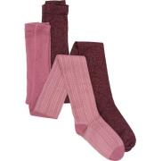 Creamie Strumpbyxor - 2-pack - Mesa Rose