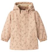 Lil' Atelier Vadderad jacka - NmfLasnow10 - Rugby Tan