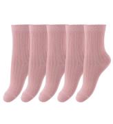 Minipop Strumpor - Bambu - 5-pack - Rose