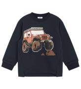 Hust and Claire Sweatshirt - Sune - MarinblÃ¥ m. Offroader