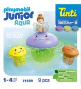 Playmobil Junior Aqua - Junior & Tinti FÃ¤rgglada Jelly Fish - 71