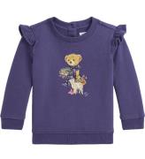 Polo Ralph Lauren Sweatshirt - Lila m. Gosedjur