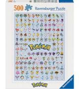 Ravensburger Pussel - 500 Delar - PokÃ©mon The First 151