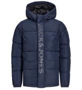 Jack & Jones Vadderad jacka - JCOSpeed - Marinblå Blazer/Tone In