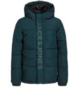 Jack & Jones Vadderad jacka - JCOSpeed - Magisk Forest/Tone In T