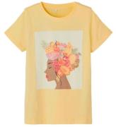 Name It T-shirt - NkfJimette - Golden Haze