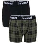 Hummel Boxershorts - hmlNolan - 2-pack - Dusty Olive