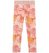 Stella McCartney Kids Leggings - Multicolor Rosa/Hästar