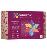 Connetix Magnet Set - 30 Delar - Rainbow Geometry Pack