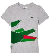 Lacoste T-shirt - Silver Kina