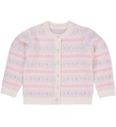 Copenhagen Colors Cardigan - Ull - Stickad - Lavender Combi