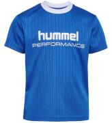 Hummel T-shirt - hmlJR Fast Loose Jersey - Olympian Blue