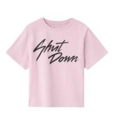 Name It T-shirt - NkfOxana - BlackPink - Corsage