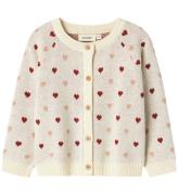 Lil' Atelier Cardigan - Stickad - NmfSaran - Turtelduva