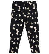 The New Siblings Leggings - TnsMateo - Black Beauty Popcorn AOP