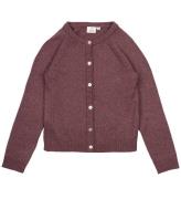 The New Cardigan - Stickad - TnEve - Krossad Berry