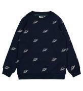 The New Sweatshirt - TnMarty Pique - MarinblÃ¥ Blazer