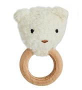 Smallstuff Skallra - Bear - Ull - Off White