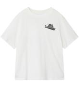 Name It T-shirt - NkfKatin - Bright White/Hatt