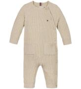 Tommy Hilfiger GÃ¥voset - Onesie - Stickad - Kabel - Classic+ Bei