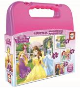 Educa Pussel - 4 olika - Disney Princess