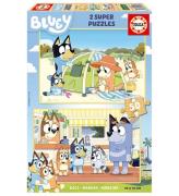 Educa Pussel - 2x50 Delar - Bluey