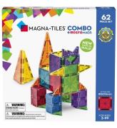 Magna-Tiles Magnetset - 62 Delar - MicroMAGS & Combo