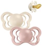 BIBS Couture Nappar - Stl. 1 - 2-pack - Anatomisk - Ivory/Blush