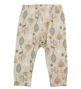 Katvig Leggings - Beige m. Blad