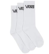 Vans Strumpor - 3-pack - Classic+ Crew - Rox White