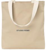 Studio Feder Shoppingväska - Sigrid - Canvas - Sand Beige