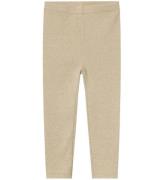 Name It Leggings - NmfSiclo - Förgylld Beige