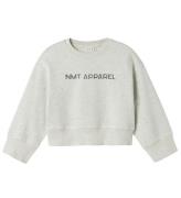 Name It Sweatshirt - NkfSija - Light Grey Melange