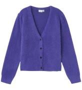 Name It Cardigan - Stickad - NkfSifluffa - Purple Överflöd