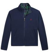 Polo Ralph Lauren Cardigan - Fleece - MarinblÃ¥