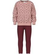 Name It Set - Sweatshirt/Leggings - NmfOliana - Mellow Ro