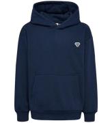 Hummel Hoodie - hmlJr - Loose Hoodie - Dress Blue