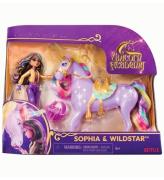 Unicorn Academy Leksaksfigurer - 14 cm - Sophia & Light Magic W