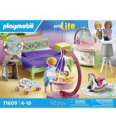 Playmobil My Life - Sovrum m. Baby - 71609 - 50 Delar