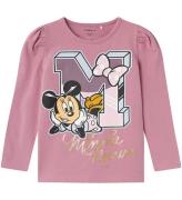 Name It Tröja - NmfNisiri - Disney Minnie - Mauve Orchid m. Prin